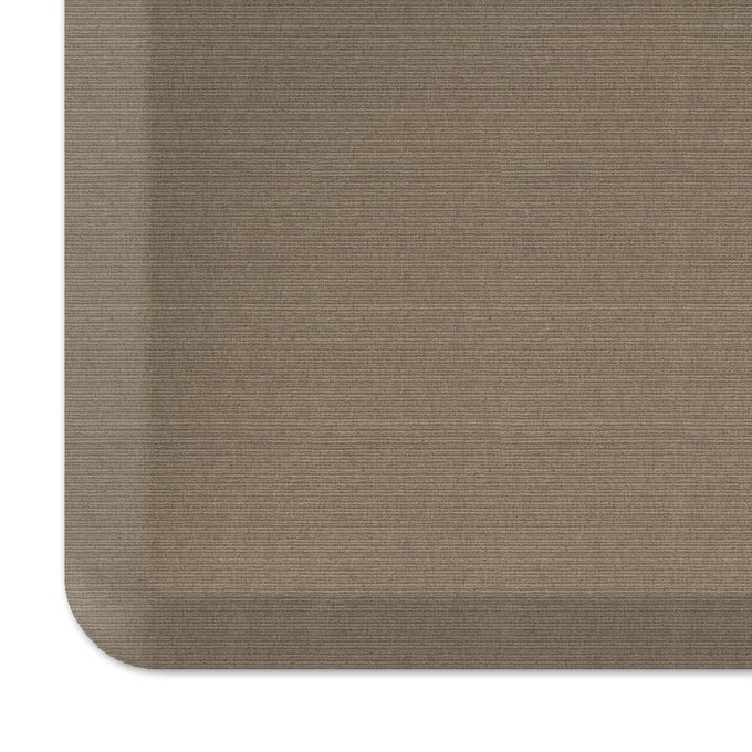 ERGOFOAM CUSHIONED ANTIFATIGUE STANDING KITCHEN FLOOR MAT PADDED STAINRESISTANT WATERPROOF NONSLIP COMFORT PADDED DESKOFFICE MAT 20 X 72 GRASSCLOTH PECAN
