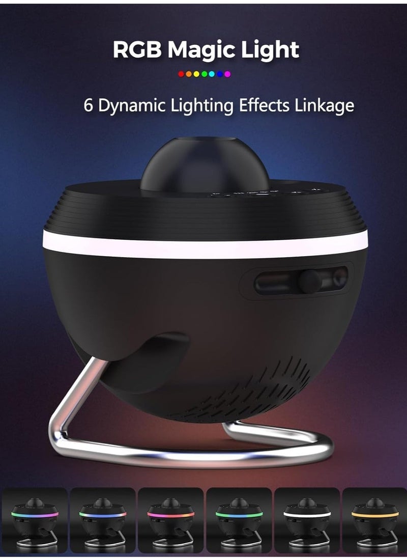JAJEEK Galaxy Projector | 13-in-1 Planetarium Star Projector | Solar System Projector for Kids Bedroom Ceiling Decor | Starry Sky Night Light with Timer & RGB Effects | Perfect Gift for Kids - Image 4