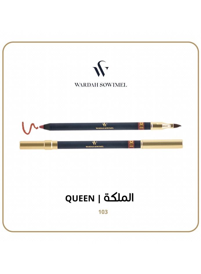 Warda Sowimel Wardah Sowimel Lipliner - Queen -103 - Image 3