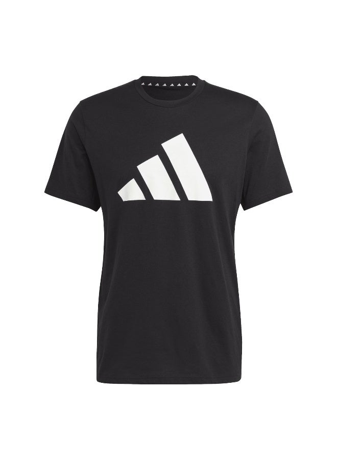 Adidas Tr-Es Fr Logo T Black Training T-Shirts For Men XS - Image 1