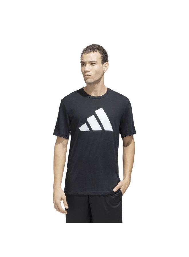 Adidas Tr-Es Fr Logo T Black Training T-Shirts For Men XS - Image 2