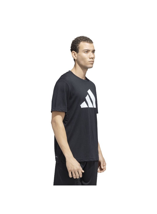 Adidas Tr-Es Fr Logo T Black Training T-Shirts For Men XS - Image 5