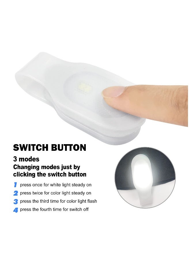 Lightweight LED Clip-On Flashlight for Nurses and Outdoor Activities Ideal for Night Shifts Walking Running and Pet Care Green - Image 3