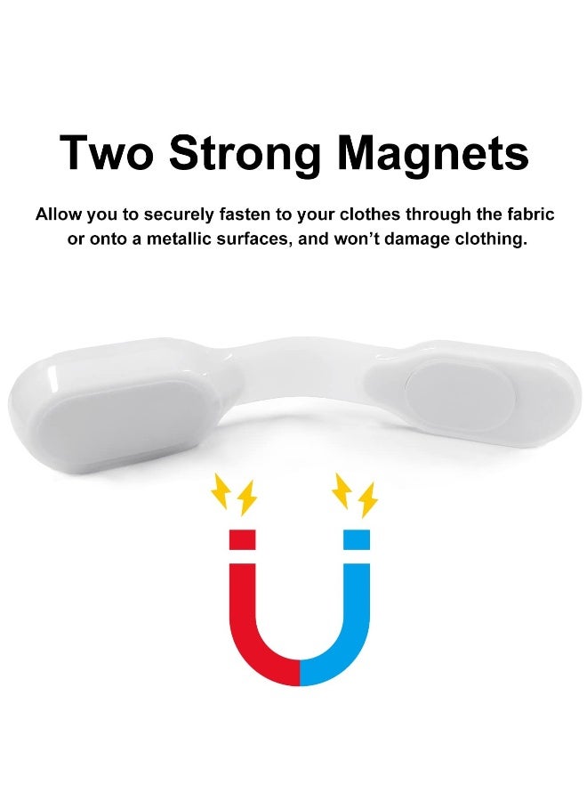 Lightweight LED Clip-On Flashlight for Nurses and Outdoor Activities Ideal for Night Shifts Walking Running and Pet Care Green - Image 4