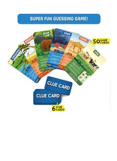 Skillmatics Skillmatics Card Game: Guess in 10 Animal Planet | Gifts for Ages 6 and Up | Super Fun for Travel & Family Game Night  - Image 2