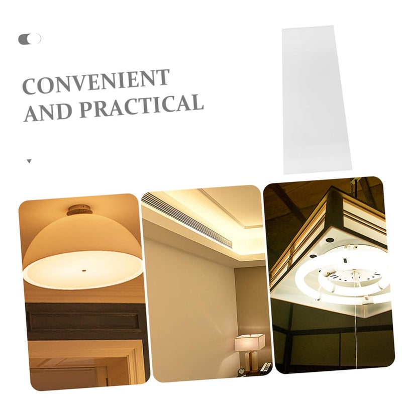 Semi Transparent Acrylic Light Diffuser Panel 30X10X0 3CM For Ceiling Lampshade Uniform Soft Lighting Easy Clean - Image 5