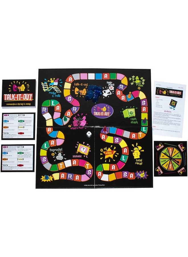 Creative Therapy Store Talk-It-Out: A Therapeutic Board Game Designed to Encourage Teens to Communicate - Image 1