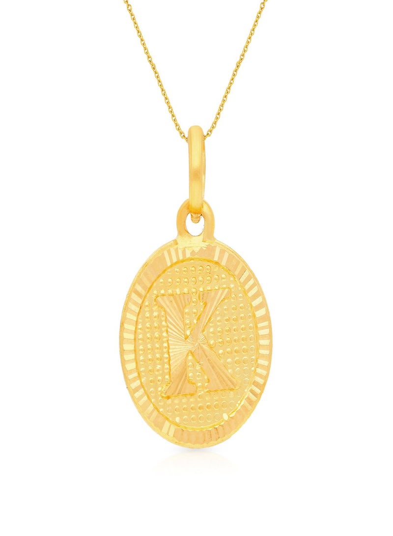 Malabar Gold and Diamonds 22k 916 Purity Gold Pendant for Women EMPN121KY  - Image 1