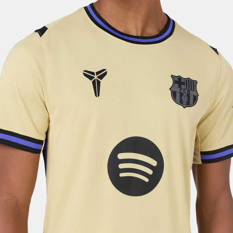 Nike Yellow Men's FC Barcelona x Kobe 25/26 Away Replica Football Jersey for Men | Best Price UAE