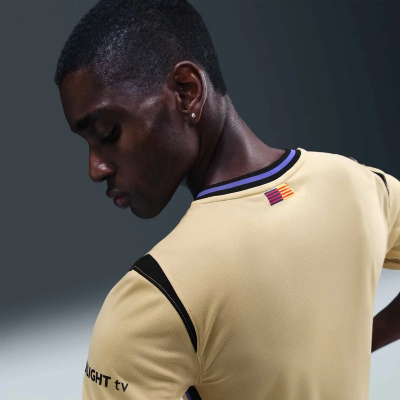 Nike Yellow Men's FC Barcelona x Kobe 25/26 Away Replica Football Jersey for Men | Best Price UAE