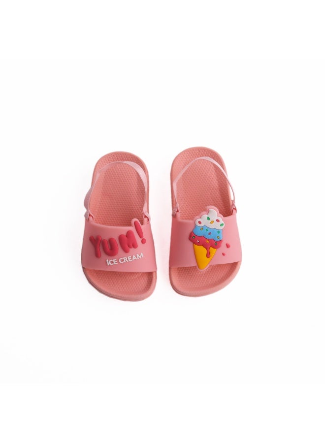 Onda Disney Ice Cream Comfortable, Light Weight & Stylish Slide Sandal for Babies - Kashmir