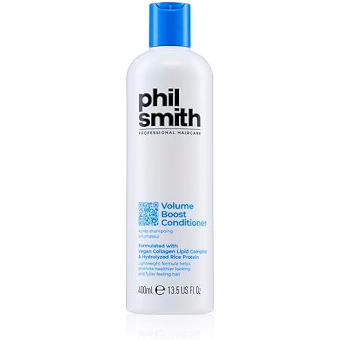 Phil smith VOLUME BOOST CONDITIONER 400 ML | VOLUME CARE FOR FINE & WEAK HAIR | MORE FULLNESS, LIGHTNESS & SHINE - Image 1
