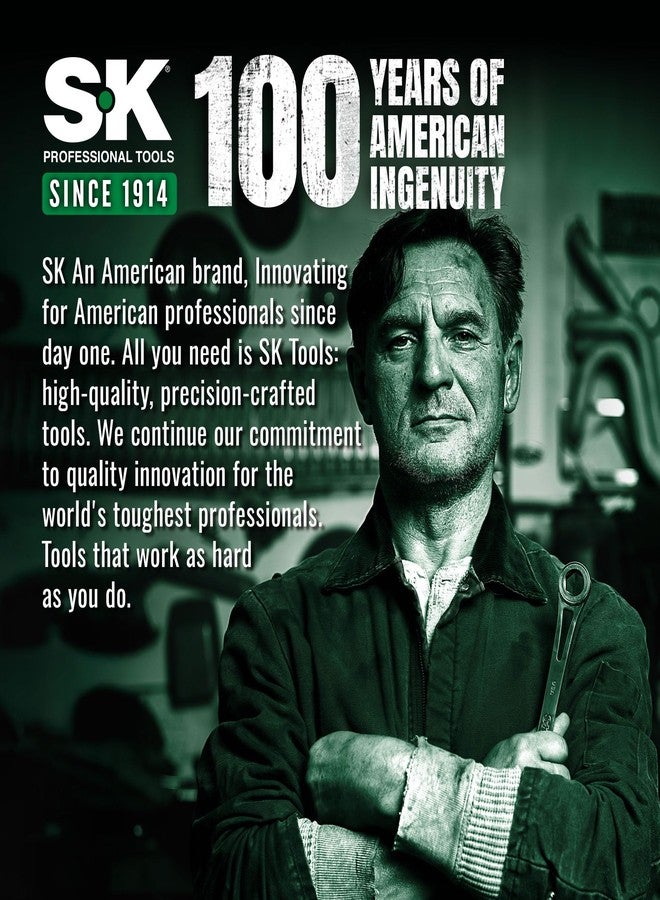 اس كي كي طقم مفاتيح ربط قابلة للتعديل من SK، مكون من 3 قطع، بمقاسات 6 و8 و10 بوصات، مصنوعة من فولاذ Cr-V، ومقياس SAE ومقياس متري - Image 2