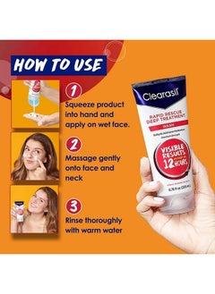 Clearasil Rapid Rescue Deep Treatment Wash 678 Ounces  - Image 4