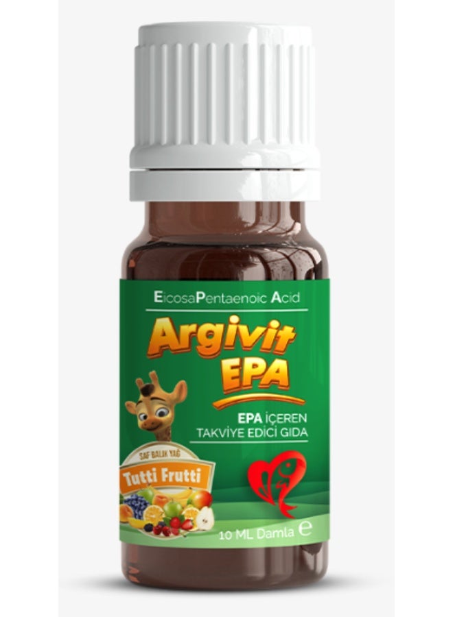 ارجيفيت مكمل زيت السمك أرجيفيت إي بي إيه 10 مل - تركيز عالٍ من الدهون الثلاثية أوميغا 3 لدعم صحة القلب والأوعية الدموية - Image 2