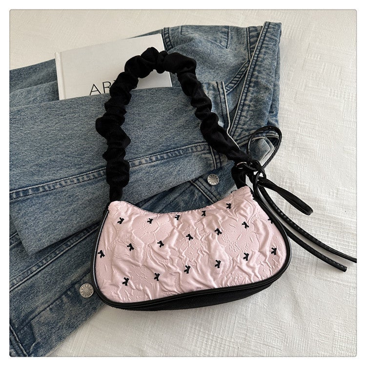 Fashion Contrast Color Shoulder Bag for Women - Image 3