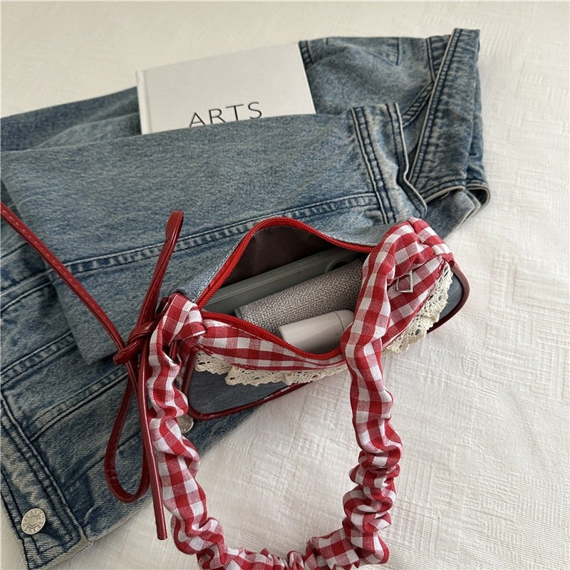 Fashion Contrast Color Shoulder Bag for Women - Image 2