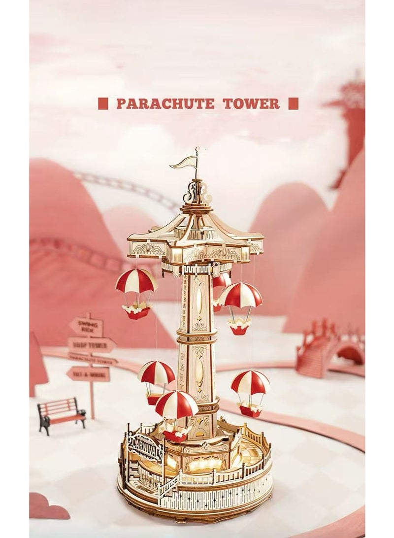 Star Wish Parachute 3D Jigsaw Puzzle