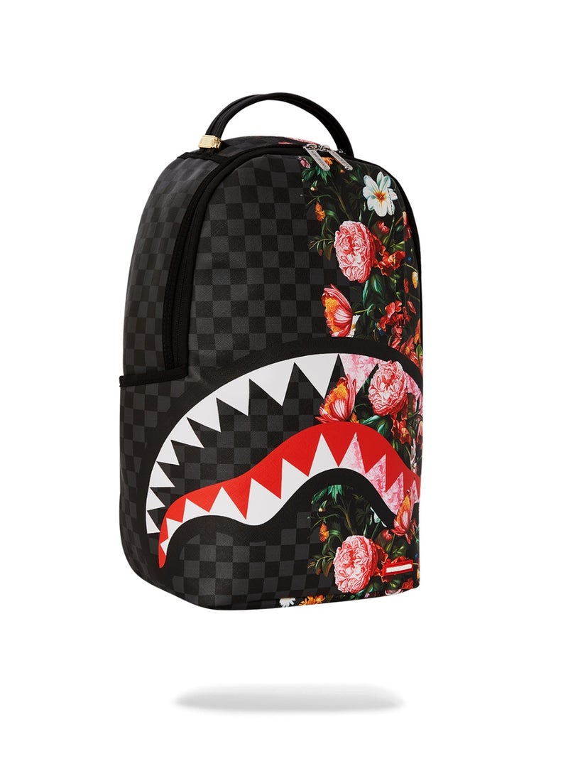 SPRAYGROUND SPLIT PINK FLORAL CHECK DLXSV BACKPACK  - Image 2