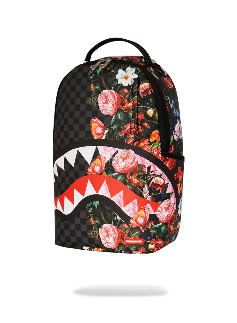 SPRAYGROUND SPLIT PINK FLORAL CHECK DLXSV BACKPACK  - Image 5