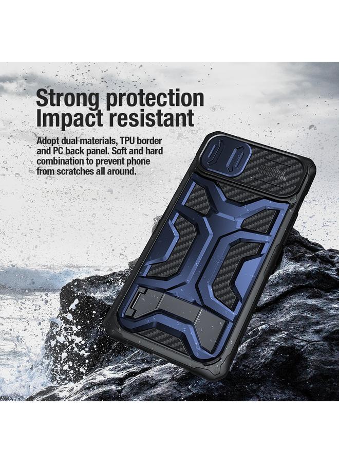 Nillkin Case For iPhone 14 Plus Sliding Camera Cover Design TPU + PC Phone Case - Image 5