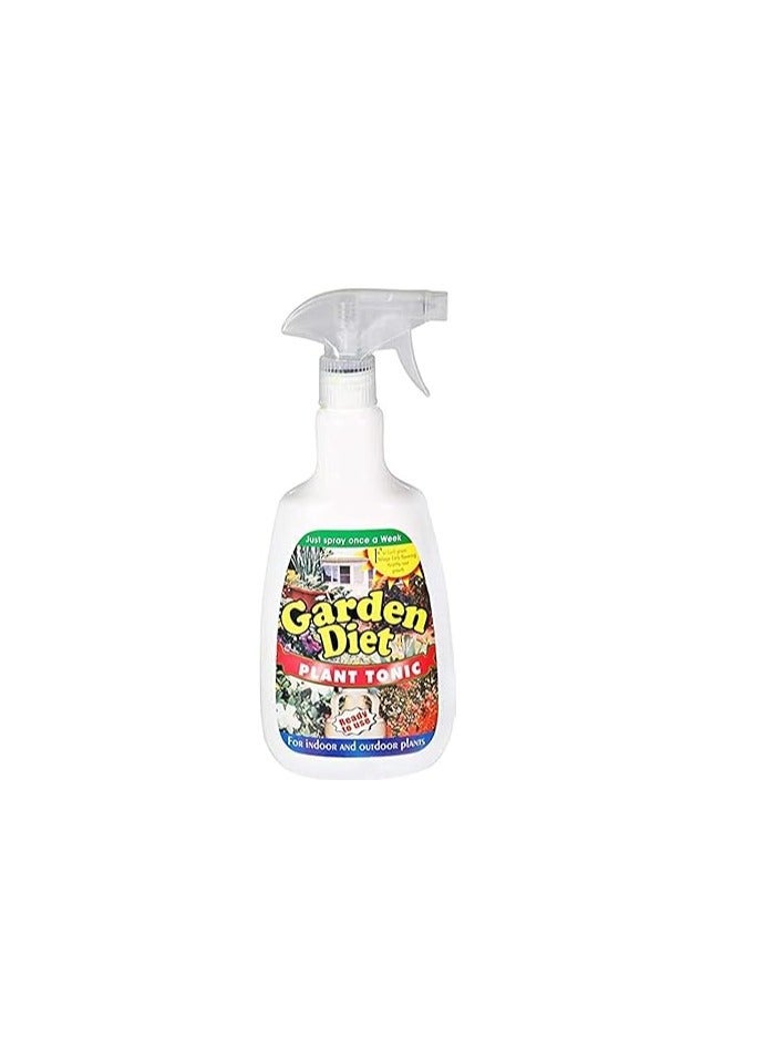 Garden Diet Plant Tonic Liquid Fertilizer For Indoor & Outdoor Plants (860ml) "Garden Care"