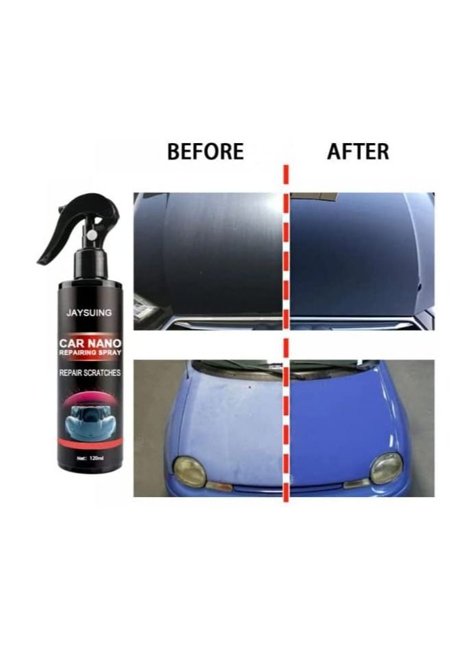 GGEROU Ceramic Coating Quick Coat Car Wax Polish Spray Waterless Wash 250ml - Image 4