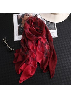 2021 Elegant Gradient Scarf Shawl for Women JH-2-wine pink