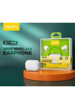 Wireless Earphone K7 Mini – Compact, Comfortable, Long-Lasting, and Compatible with Android/iOS (White) - pzsku/ZEA52FA5CC2922F464421Z/45/_/1732026666/728fad48-fa41-45a4-a2ca-82d22a11e8c8