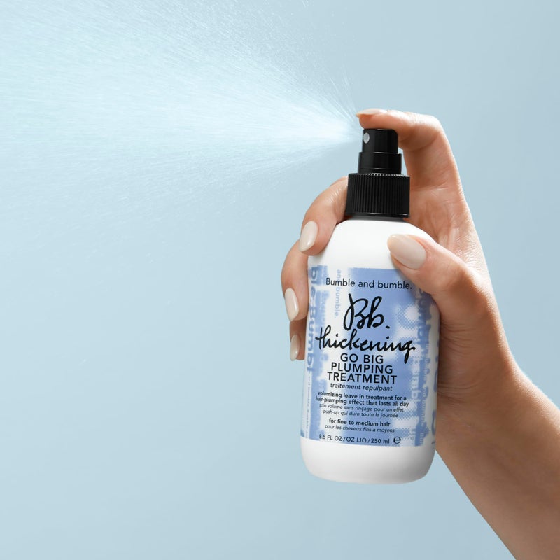 Bumble and bumble. Thickening Go Big Plumping Hair Treatment Spray | Heat Protection | Softening + Defining | Straight to Wavy, 8.5 Fl Oz - Image 5