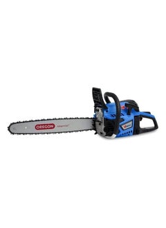 VTOOLS 20 Inch 58 Cc 2-Stroke Handheld Gasoline/Petrol Powered Chainsaw Cutter With Oregon Chain For Cutting Trees Wood And Logs  - Image 1