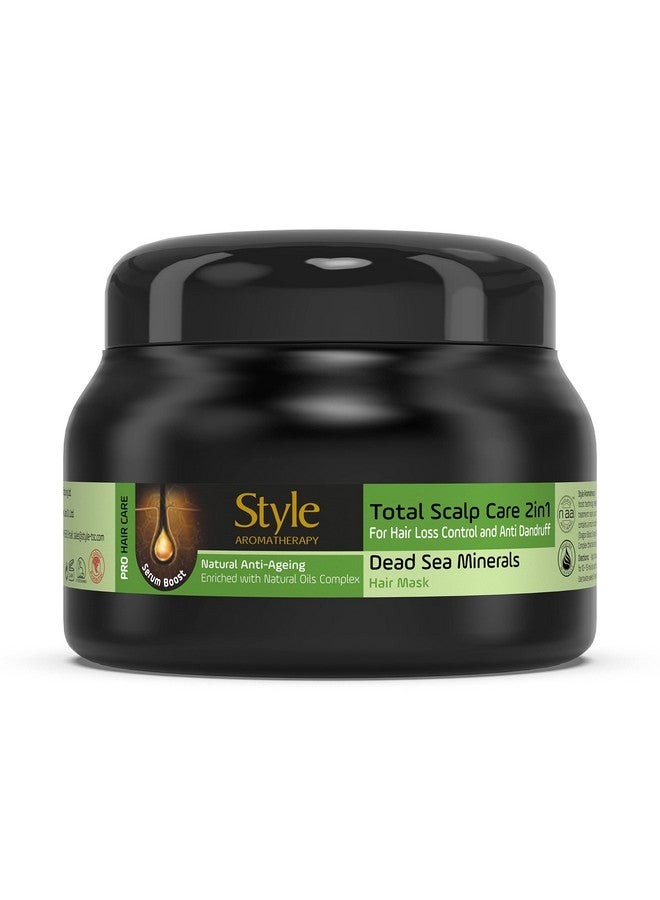 style aromatherapy Professional Total Scalp Care Lemon Hair Mask For All Hair Types | For Hair Loss Control & Hair Thinning | Anti Dandruff | 200 Ml, 1 Count - Image 1