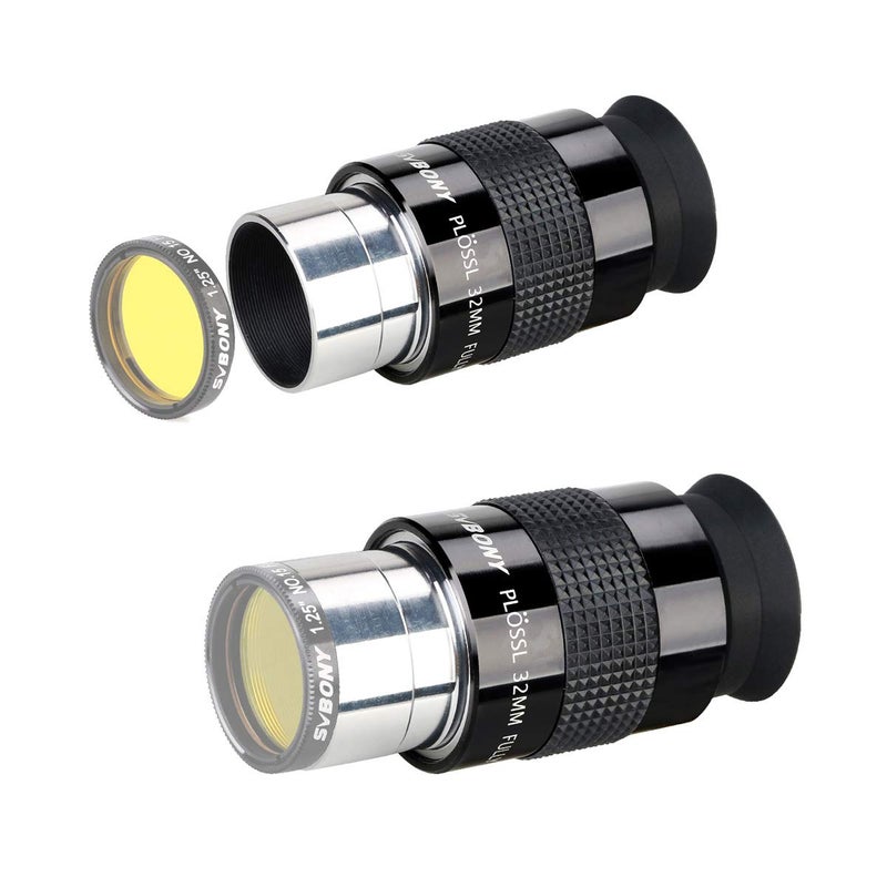 SVBONY SV131 Eyepiece 32mm 1.25 Inch Plossl Telescope Eyepiece Telescope Accessory Standard 1.25 inch Filter Threaded for Visual Astronomy Observations - Image 4