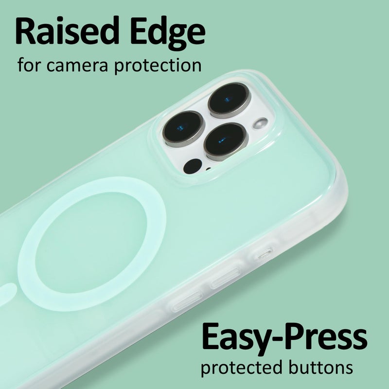 Sonix Case for iPhone 16 Pro | Compatible with MagSafe | 10ft Drop Tested | Jelly Mint - Image 5