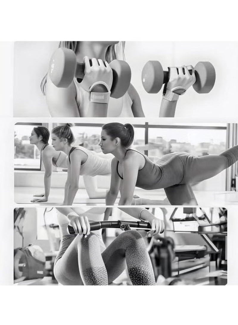 Bukela Gym Gloves Women & Men with Silicone Padding for Enhanced Grip Wear-Resistant, Anti-Slip, and Shock-Absorbing, Perfect for Sport Dumbbell, Fitness, Cycling, and Pull-Ups(M) - Image 5