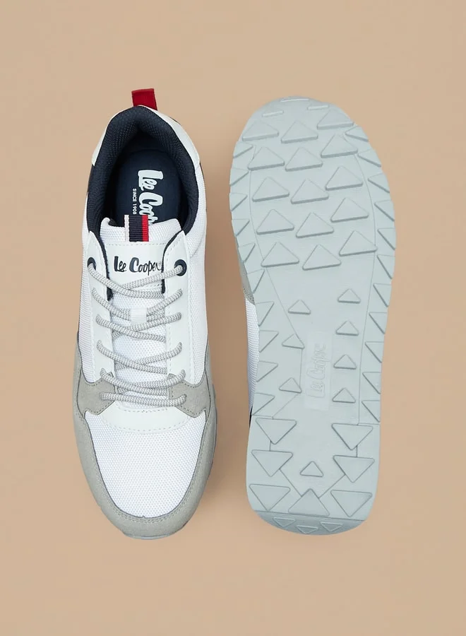 Lee Cooper Men's Textured Lace-Up Sneakers