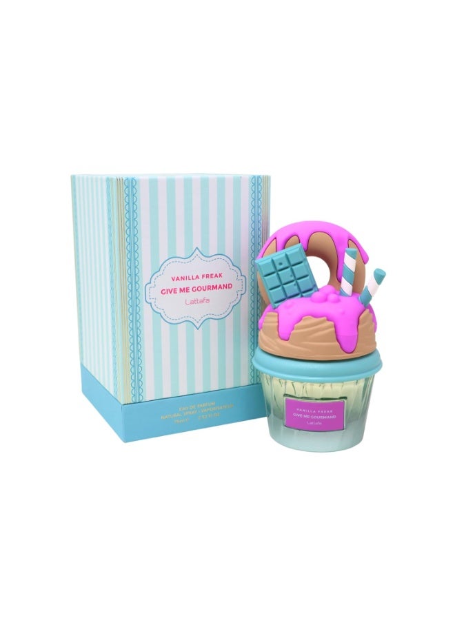 لطافة او دي بارفان فانيلا فريك، مجموعة جيف مي جورماند، للجنسين، شكل بخاخ، 75 مل، رائحة الفانيليا والكراميل، روائح خشبية، يدوم طويلا - Image 3