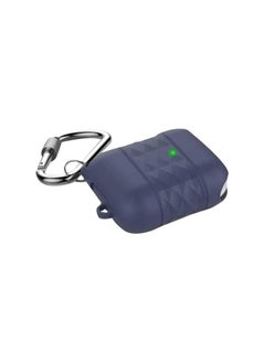 Water Resistant Silicone Case For Air Pods Navy Blue Pt79 Nb
