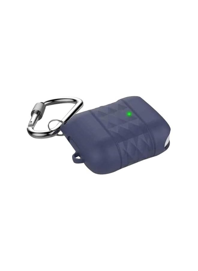 Ahastyle - Water Resistant Silicone Case For Air Pods Navy Blue Pt79 Nb - Image 1