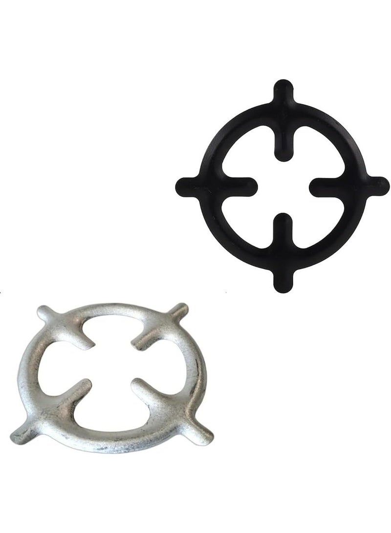 Silver Coffee Pot Stand – Metal Holder for Coffee Pot – Suitable for Coffee Preparation - Image 2