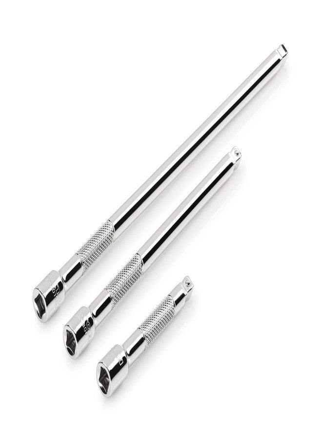 TEKTON 1/4 Inch Drive Wobble Extension Set, 3-Piece (3, 6, 9 in.) | SHA90011 - Image 1