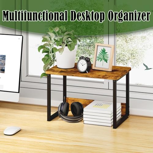 OGFC 90732 Desktop Printer Stand Shelf Organzier for Home/Office Heavy Duty Scanner/Printer Riser Under Desk for Office. - Image 4