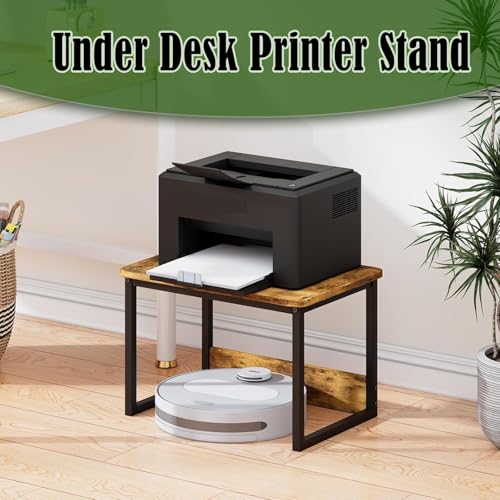 OGFC 90732 Desktop Printer Stand Shelf Organzier for Home/Office Heavy Duty Scanner/Printer Riser Under Desk for Office. - Image 3