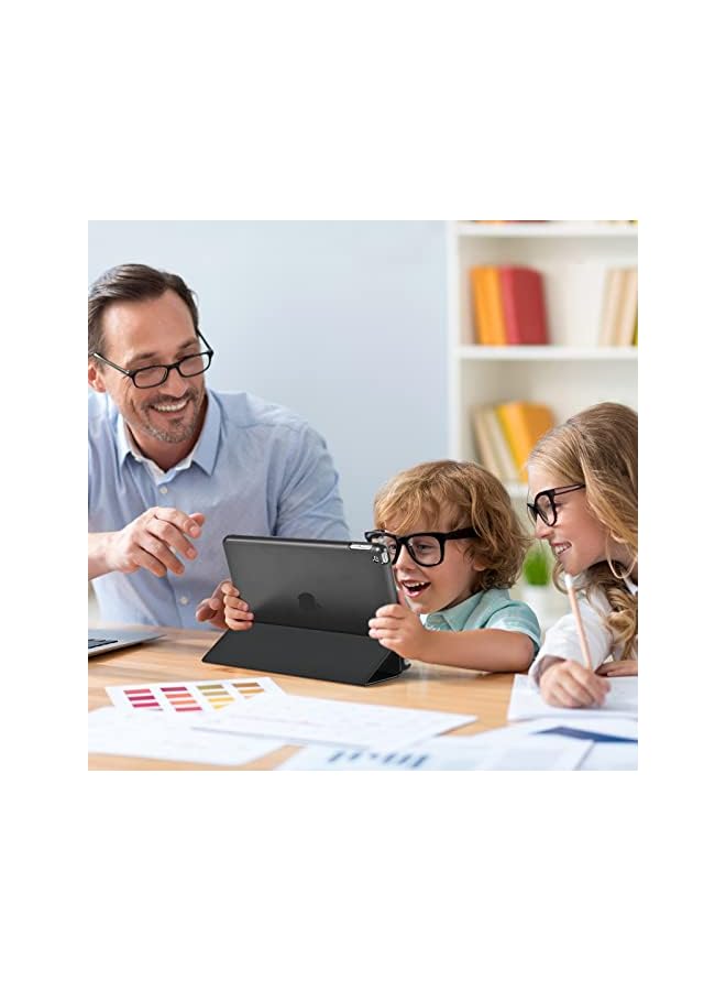 Procases Ipad 10.2 Case 9Th Gen 2021 Ipad 8Th Gen 2020 7Th Gen 2019 Slim Stand Hard Back Shell Protective Smart Cover Case For 10.2 Inch Ipad 9 8 7 Black - Image 3