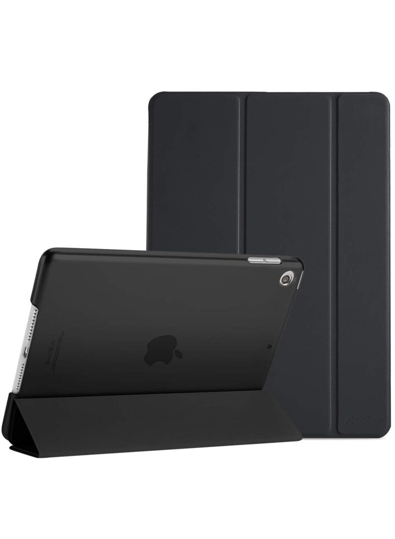 Procases Ipad 10.2 Case 9Th Gen 2021 Ipad 8Th Gen 2020 7Th Gen 2019 Slim Stand Hard Back Shell Protective Smart Cover Case For 10.2 Inch Ipad 9 8 7 Black - Image 1
