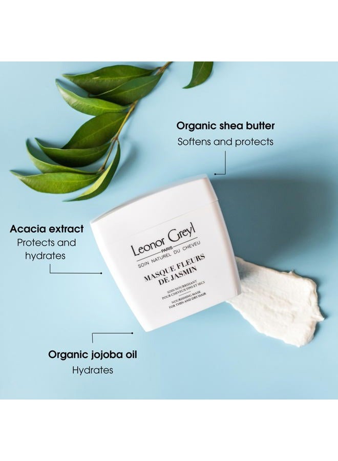 Leonor Greyl Paris Paris - Masque Fleurs De Jasmin - Hydrating Hair Mask for Fine and Dry Hair - Gluten Free Moisturizing Deep Conditioning Hair Treatment Mask (7 Oz) - Image 4