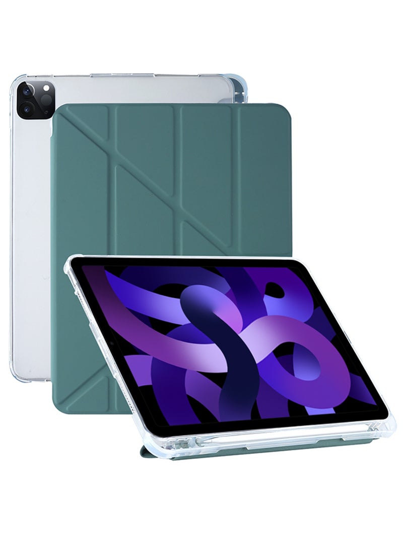 Rock Pow Case Cover for iPad Pro 11 inch Case 2022/2021/2020/2018 with Pencil Holder with Auto Sleep and Wake and Transparent Back for iPad Pro 11-inch 4th/3rd/2nd/1st Gen  - Image 1