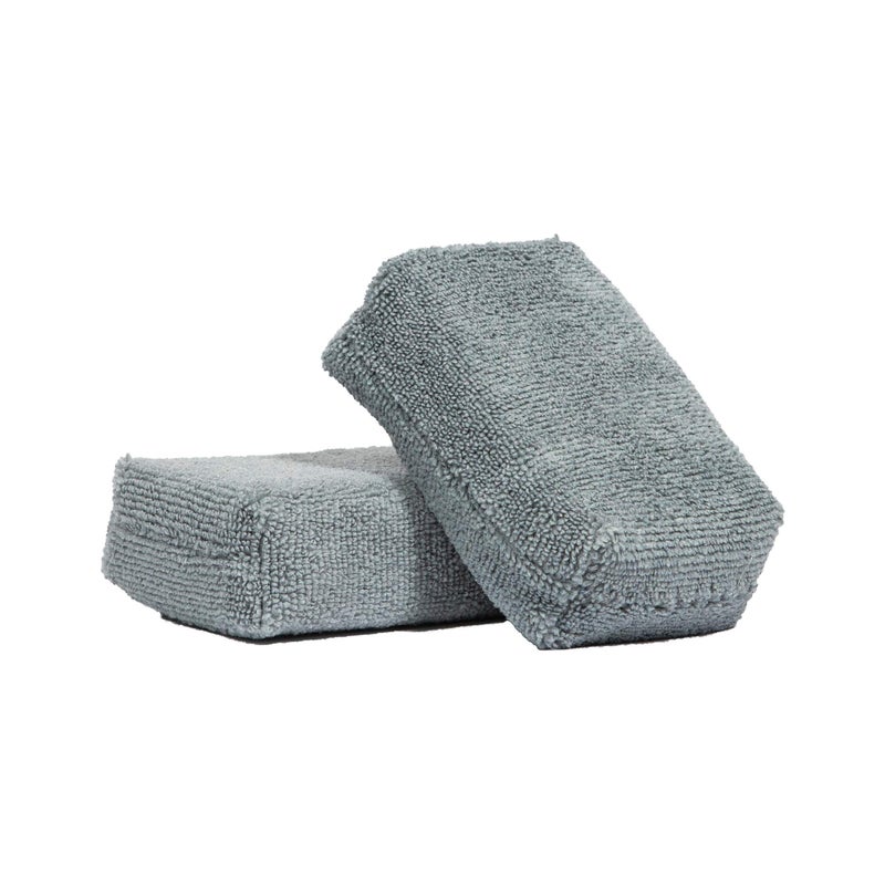 Chemical Guys MIC28502 Workhorse Premium Microfiber Applicator, Gray - Image 1
