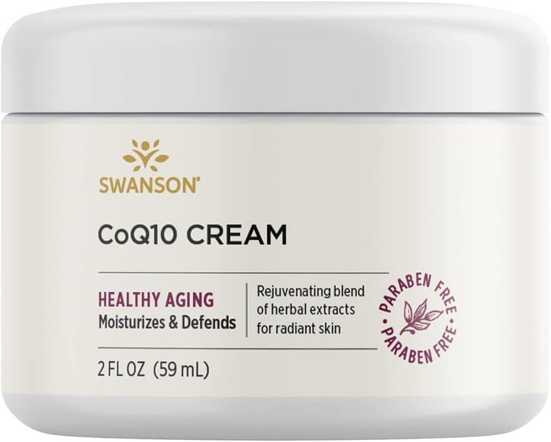 Swanson Coq10 Cream 2 fl Ounce 59 ml Cream