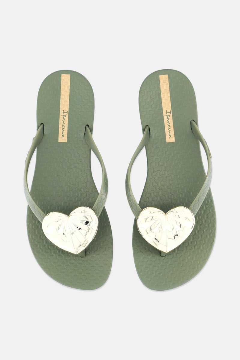 Ipanema Women Slip On Slipper, Green - Image 3